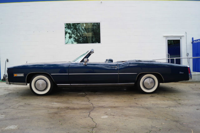 1975 Cadillac Eldorado CONVERTIBLE WITH BELIEVED TO BE 28K ORIGINAL MILES - photo 2