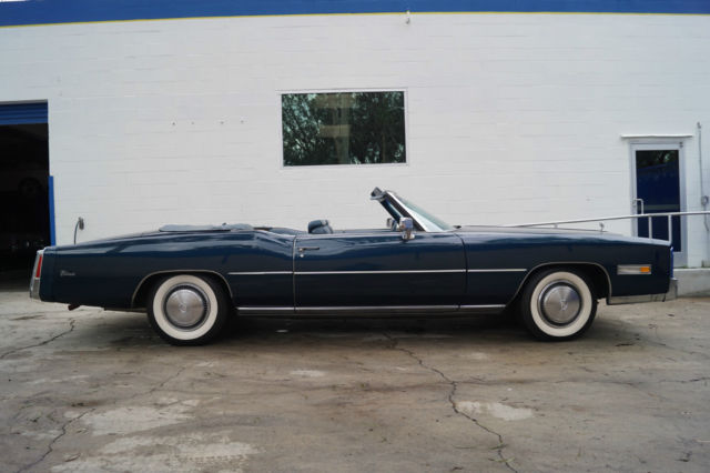 1975 Cadillac Eldorado CONVERTIBLE WITH BELIEVED TO BE 28K ORIGINAL MILES - photo 3