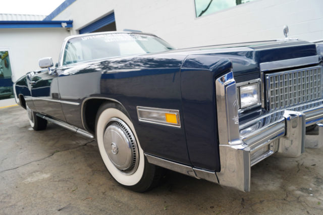 1975 Cadillac Eldorado CONVERTIBLE WITH BELIEVED TO BE 28K ORIGINAL MILES - photo 6