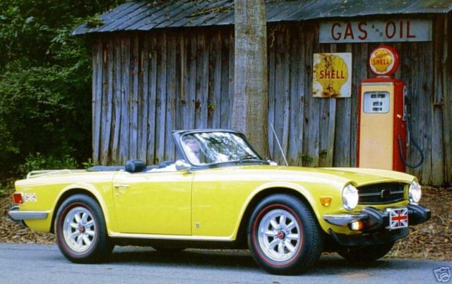 1975 restored triumph tr6 1975 Triumph TR-6