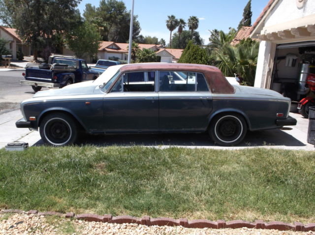 1975 Rolls Royce Silver Shadow LWB, CLEAR TITLE, GOOD ENGINE,TRANS, PARTS CAR:) 1975 Rolls-Royce Silver Shadow