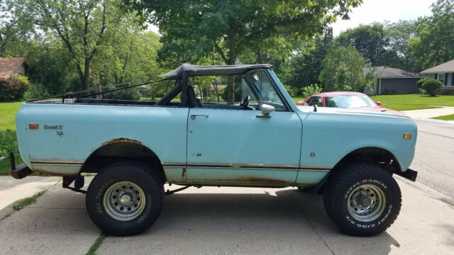 1975 Scout 2 4x4 truck convertible 1975 International Harvester Scout XLC