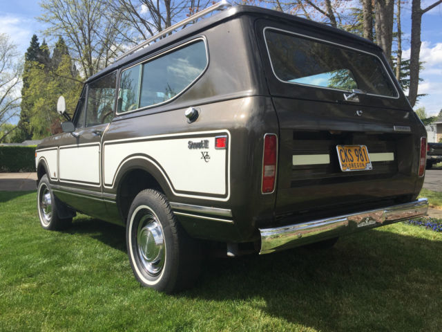 1975 Scout II .... Impeccable 1 owner unmolested-ALL original beauty!!!! 1975 International Harvester Scout