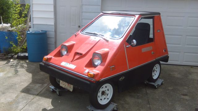 1975 Seabring Vanguard Citicar Orange New Tires No Batteries Summer Project EV 1975 Other Makes Citicar SV 48