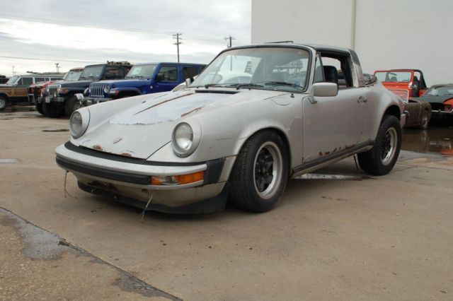 1975 Silver 911 S Targa! 1975 Porsche 911 911 S Targa