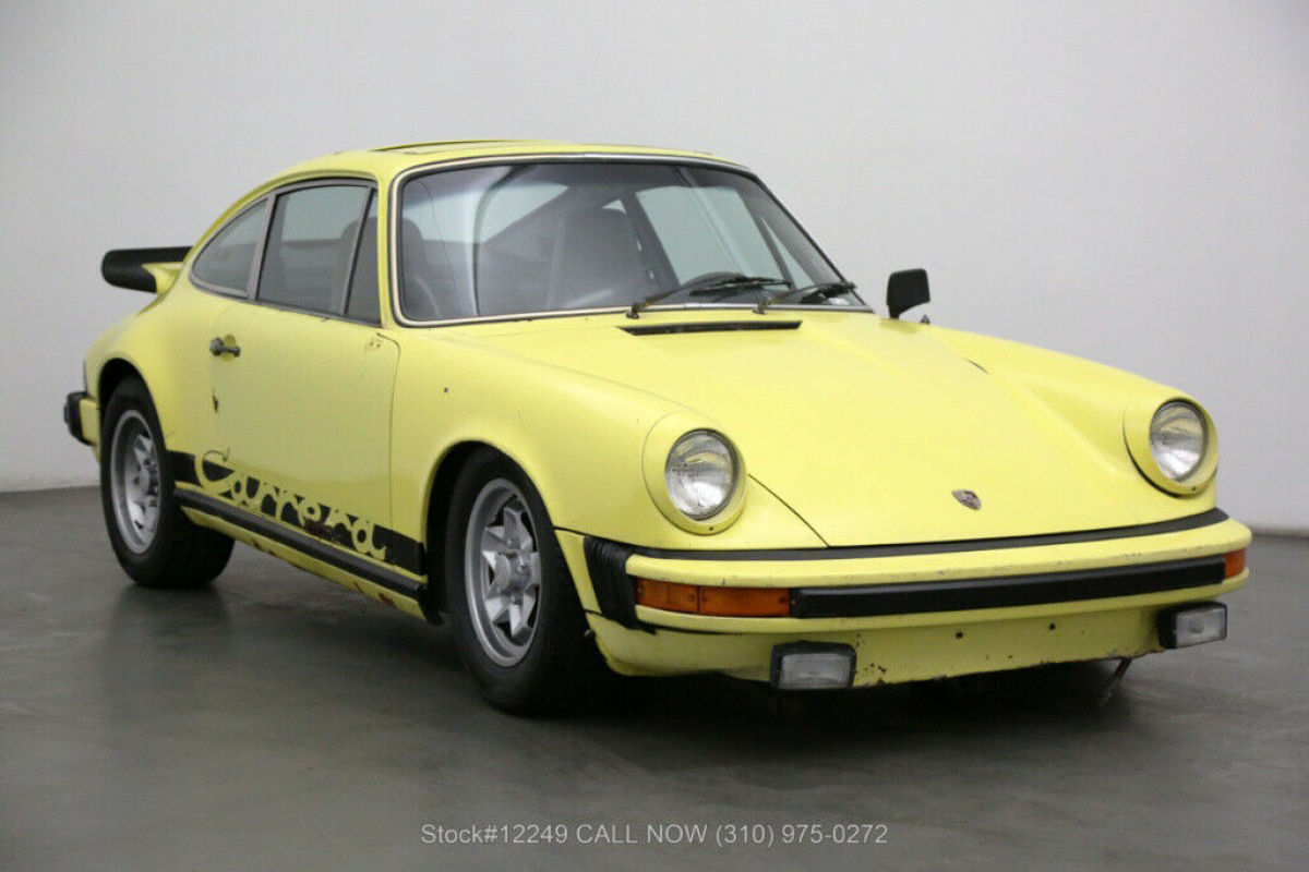 1975 Sunroof Coupe Used Manual 1975 Porsche Carrera Sunroof Coupe