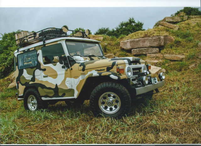 1975 Toyota Fj-40 Land Cruiser, complete & exactling frame-off restoration 1975 Toyota Land Cruiser FJ-40 4X4