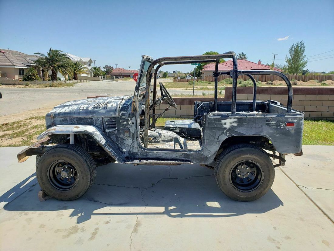 1975 Toyota Land Cruiser FJ40 FJ-40 Rust Free So California 93505 No Reserve! 1975 Toyota Land Cruiser FJ40
