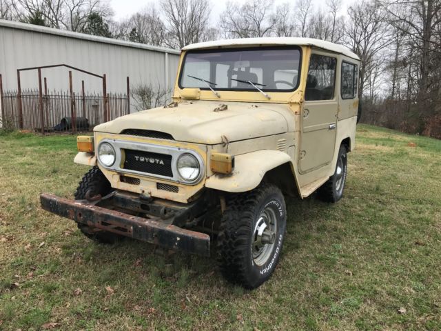 1975 Toyota Land Cruiser FJ40 Runs Drives Stops - Ready to Drive or Restore 1975 Toyota Land Cruiser FJ40