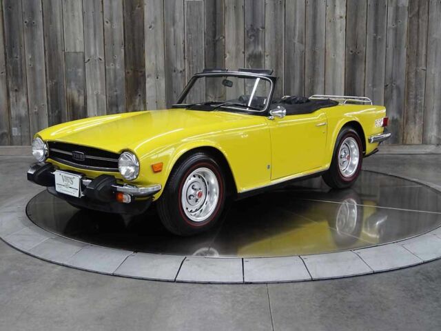 1975 TR6 ONE OWNER Since New, Great Condition Fun to Drive TWO TOP CONVERTIBLE 4 1975 Triumph TR-6 ONE OWNER Since New, Great Condition Fun to Drive