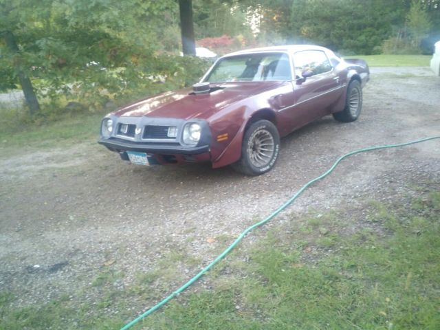 1975 trans am 400 four speed. 1975 Pontiac Trans Am Black