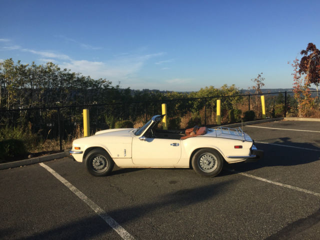1975 Triumph Spitfire with Overdrive and Hard Top Included 1975 Triumph Spitfire