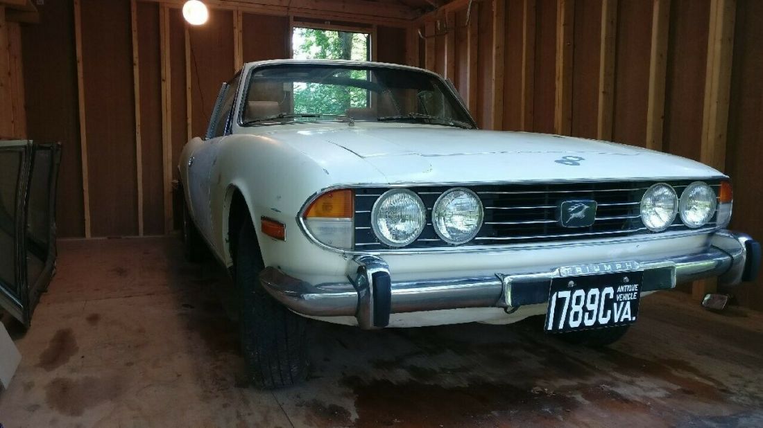 1975 Triumph Stag Convertible White Automatic with original 3.0 engine 1975 Triumph Stag