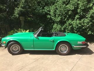 1975 Triumph TR-6 Convertible 2-Door 2.5L Excellent Condition 26,000 Orig. Miles 1975 Triumph TR-6 Base Convertible 2-Door