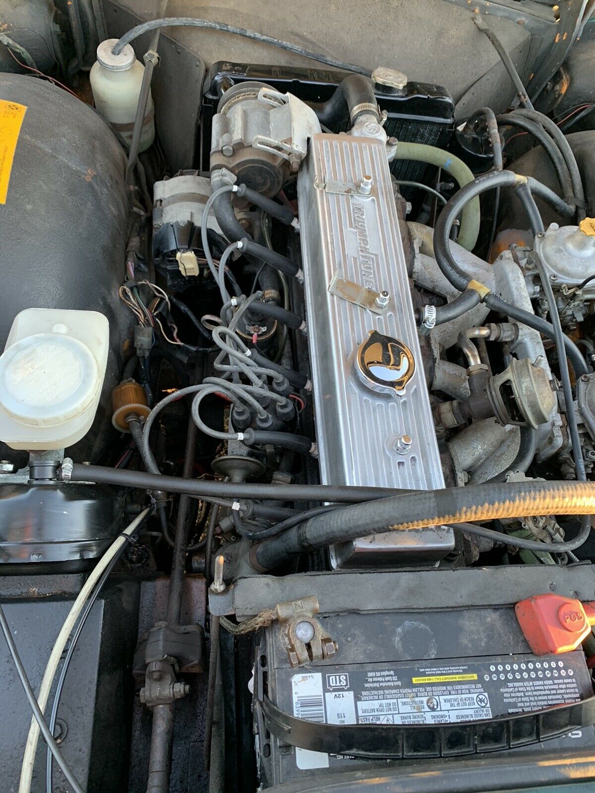 1975 Triumph TR 6 British racing green - photo 11