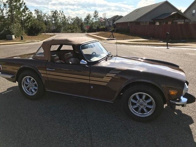 1975 Triumph TR-6 original 60k miles in very very good condition 1975 Triumph TR-6