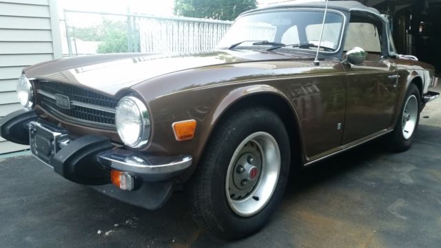 1975 triumph TR6 barn find estate purchase not on road for 35 years 1975 Triumph TR-6