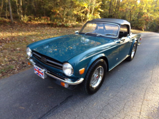 1975 Triumph TR6 Base Convertible 2-Door 2.5L with Overdrive 1975 Triumph TR-6 Base Convertible 2-Door