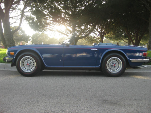 1975 Triumph TR6 Convertible 2-Door 2.5L 1975 Triumph TR-6 Convertible 2-Door