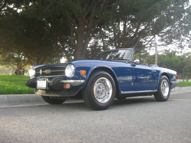 1975 Triumph TR-6 Convertible 2-Door - photo 2