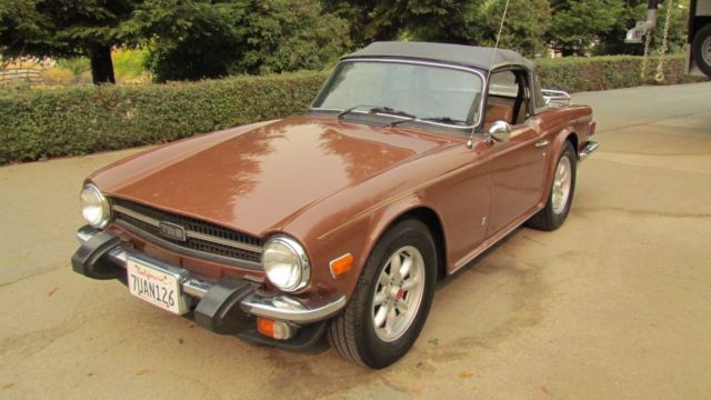 1975 Triumph TR-6 Roadster - photo 2