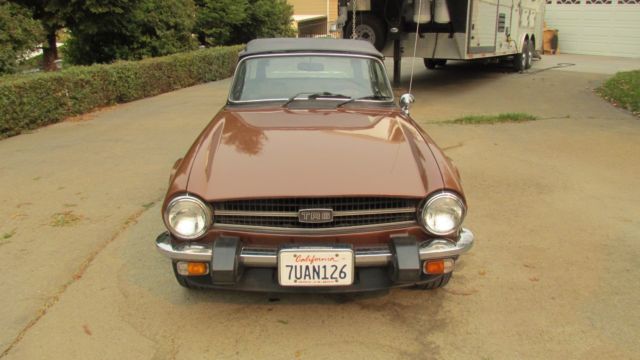 1975 Triumph TR-6 Roadster - photo 3