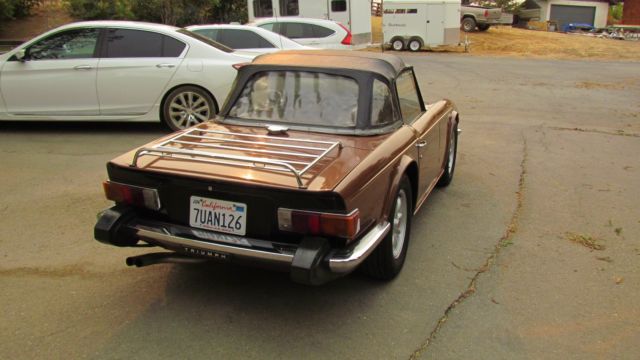 1975 Triumph TR-6 Roadster - photo 7