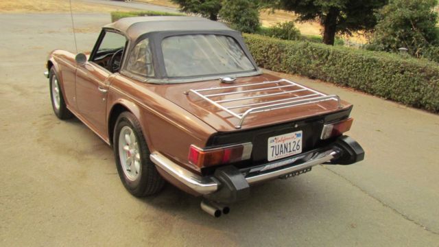 1975 Triumph TR-6 Roadster - photo 8