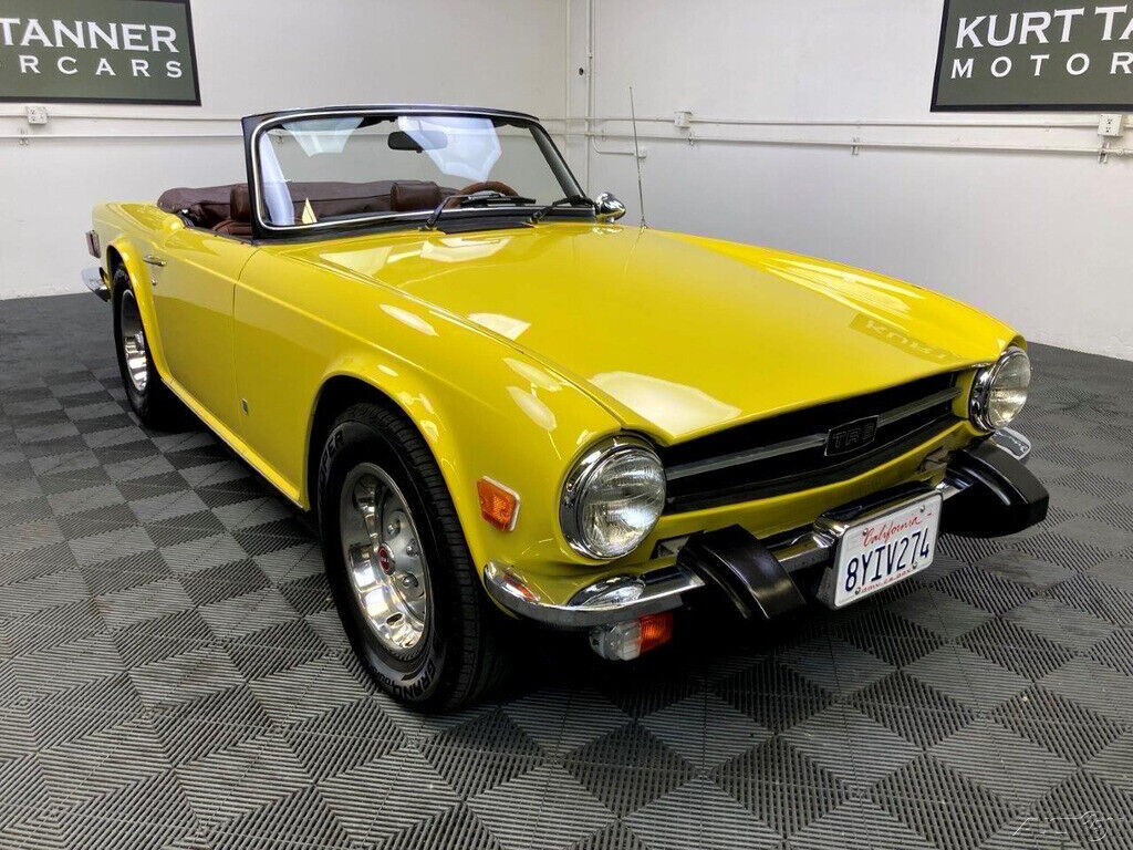1975 TRIUMPH TR6. OVERDRIVE. FANTASTICALLY PRESERVED, COSMETICALLY RESTORED 1975 Triumph TR-6 1975 TRIUMPH TR6. 4-SPEED WITH OVERDRIVE