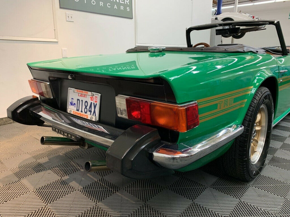 1975 Triumph TR-6 1975 TRIUMPH TR-6. 4-SPEED WITH OVERDRIVE, PANASPORT ALLOYS. - photo 11