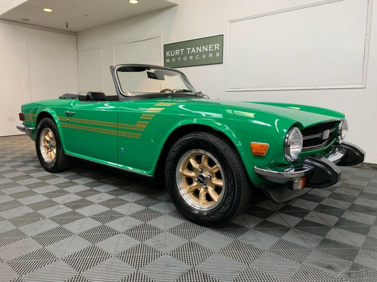 1975 Triumph TR-6 1975 TRIUMPH TR-6. 4-SPEED WITH OVERDRIVE, PANASPORT ALLOYS. - photo 7