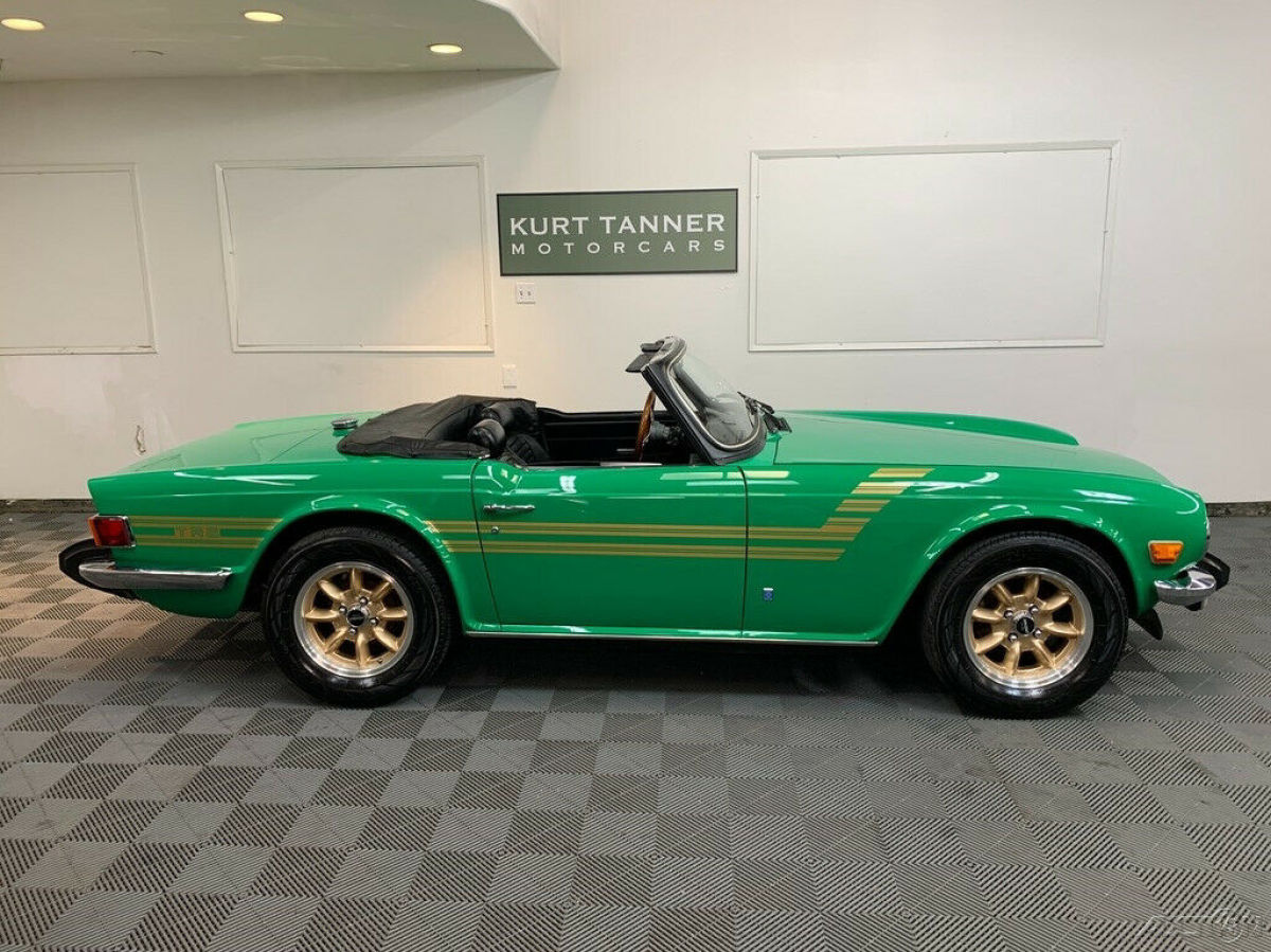 1975 Triumph TR-6 1975 TRIUMPH TR-6. 4-SPEED WITH OVERDRIVE, PANASPORT ALLOYS. - photo 8
