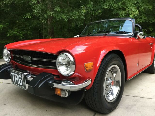1975 Triumph TR6 Rust Free Pampered Survivor Wonderful Road Ready Beautiful! 1975 Triumph TR-6