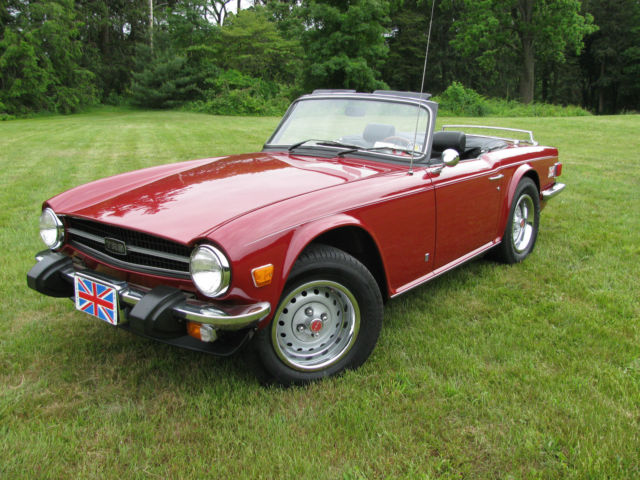 1975 TRIUMPH TR6 W/FACTORY J-TYPE OVERDRIVE 1975 Triumph TR-6