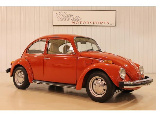 1975 Volkswagen Beetle 3793 Miles Red 1600cc 4 Speed Manual 1975 Volkswagen Beetle-New --