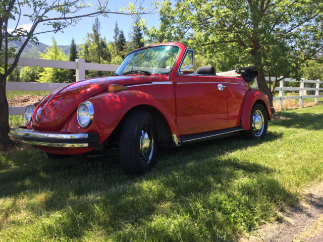 1975 volkswagen beetle base 1.6l 1975 Volkswagen Beetle - Classic convertible