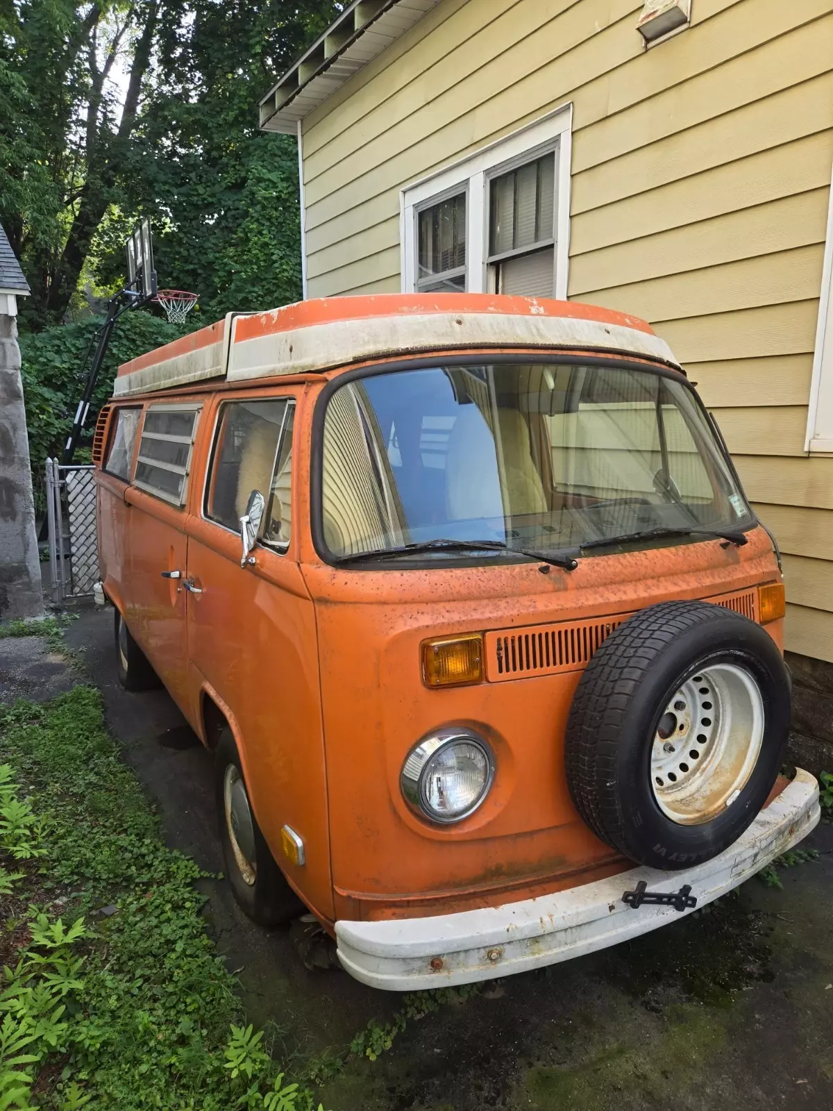1975 Volkswagen Transporter/bus Triple Orange 1975 Volkswagen Bus/Vanagon