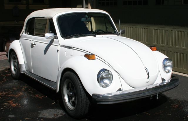 1975 VW Convertible Super Beetle 1975 Volkswagen Beetle - Classic