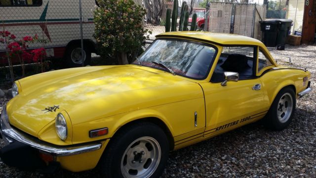 1976 Triumph Spitfire overdrive