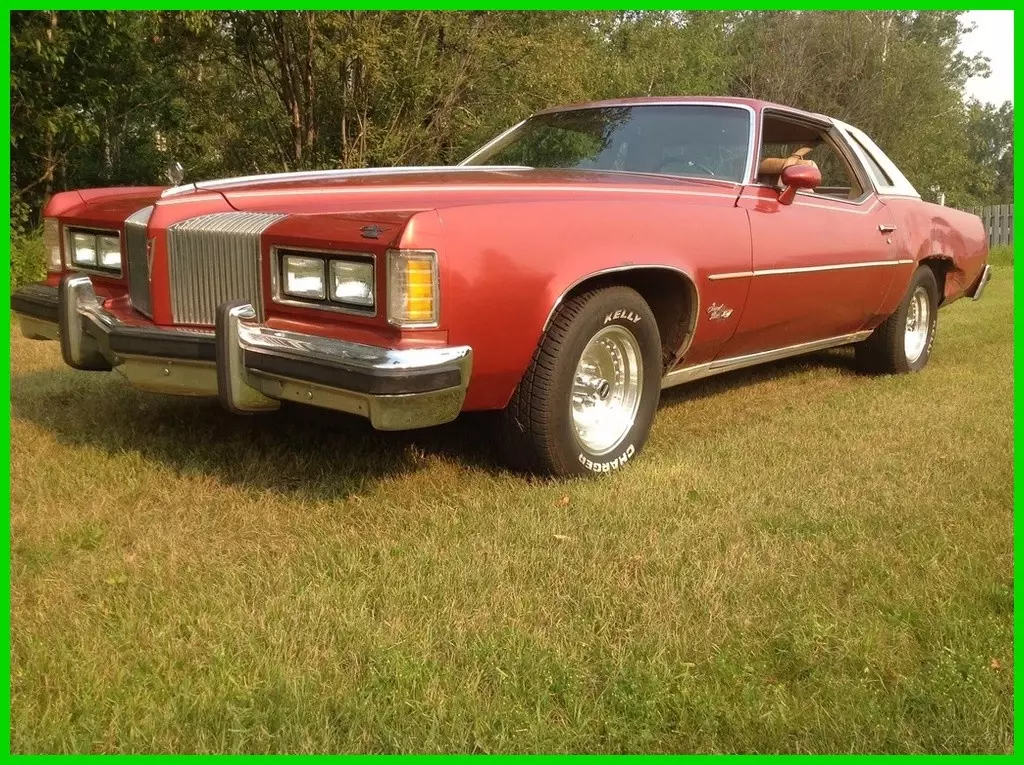 1976 455ci 3-Speed Coupe Custom Trailer Hitch 2 Owners 1976 Pontiac Grand Prix All Original Stock Number 444193