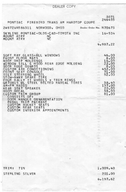 1976 Pontiac Trans Am Deluxe - photo 5