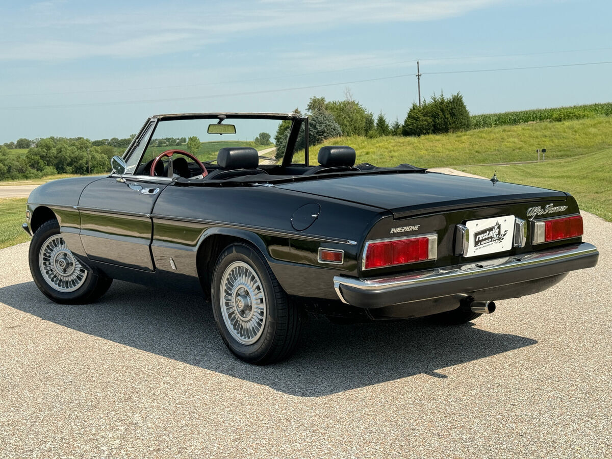 1976 Alfa Romeo Spider Iniezione, 2000cc, 5spd, Black, Runs & Drives Well - photo 7