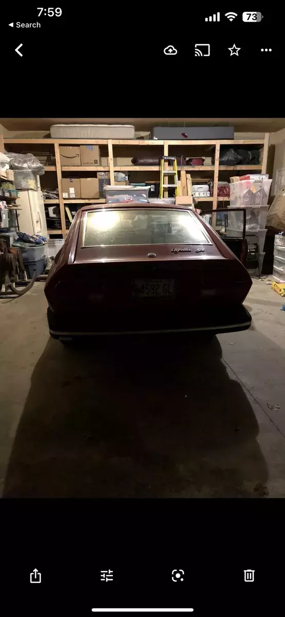 1976 Alfa Romeo Alfetta Coupe Red 1976 Alfa Romeo Alfetta