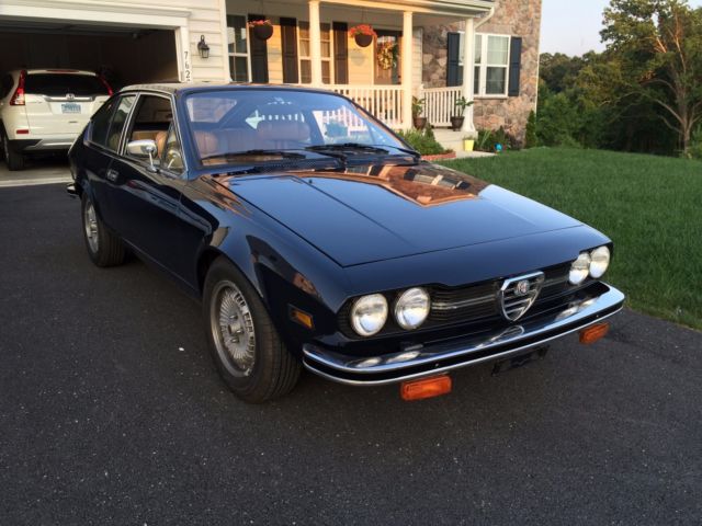 1976 Alfa Romeo Alfetta GTV 1976 Alfa Romeo GTV GTV
