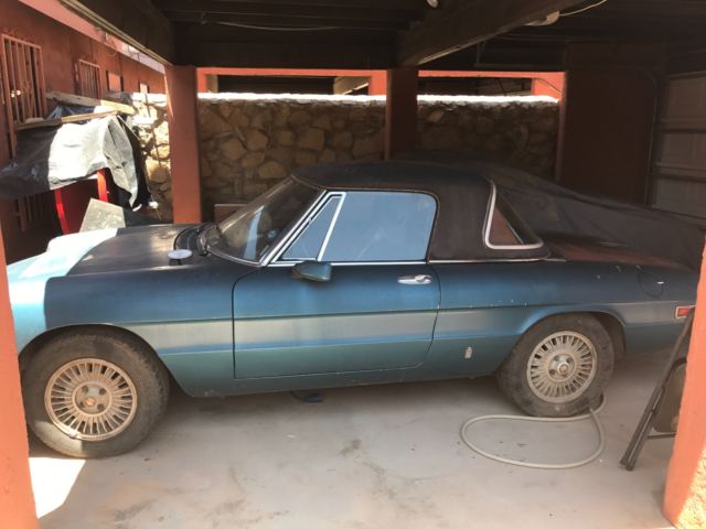 1976 ALFA ROMEO SPIDER VELOCE. NO RESERVE!!! 1976 Alfa Romeo Spider
