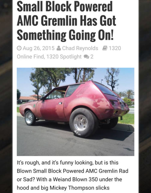 1976 AMC Gremlin - photo 12