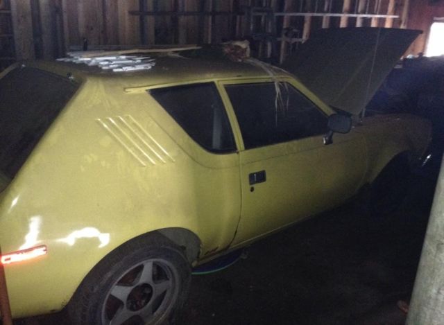 1976 AMC Gremlin yellow, clasic, clean, auto, collector car 1976 AMC Gremlin