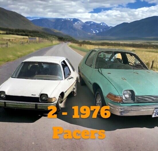 1976 AMC Pacer 4.2 Sedan Green RWD Automatic 1976 AMC Pacer
