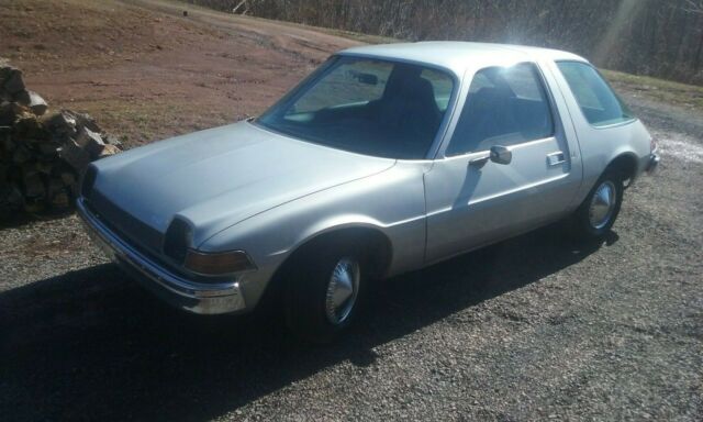 1976 AMC Pacer, Silver with original black interior. 1976 AMC Pacer