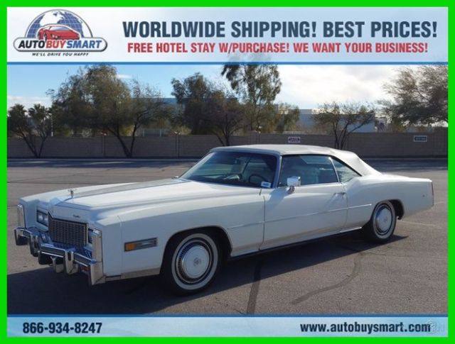 1976 Bicentennial Edition Used Automatic 1976 Cadillac Eldorado Bicentennial Edition